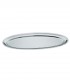 Oval dish 38 x 25 cm stainless steel 18 %