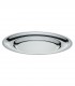 Stainless steel soup plate / round flat dish Ø 27 cm