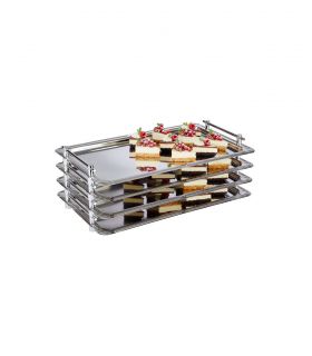 Stainless Steel Flat Tray 1/1 GN x 20mm Deep - Martin Food Equipment