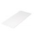 White insert for dishes with thin border 42 x 21 cm