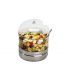 Refrigerated stainless steel bowl  4 L