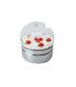 Refrigerated stainless steel bowl 2.5 L