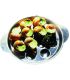 Stainless steel snails plate Eco model, for 12 snails.