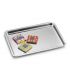 Stainless steel tray 30 x 21 cm Dazzle