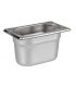 GN container 1/9 H 15 cm stainless steel