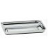 Baking dish or dish for refrigerated showcases 42,5 x 31 cm stainless steel 18/10