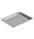 Pastry tray 18 x 13.5 cm stainless steel 18%