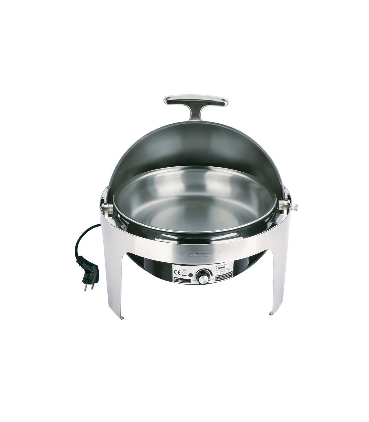 Round Electric Chafing Dish Elite 6 8 L, Round Chafer Dishwasher