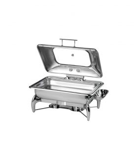 Chafing dish GN 1/2 with burner : Stellinox