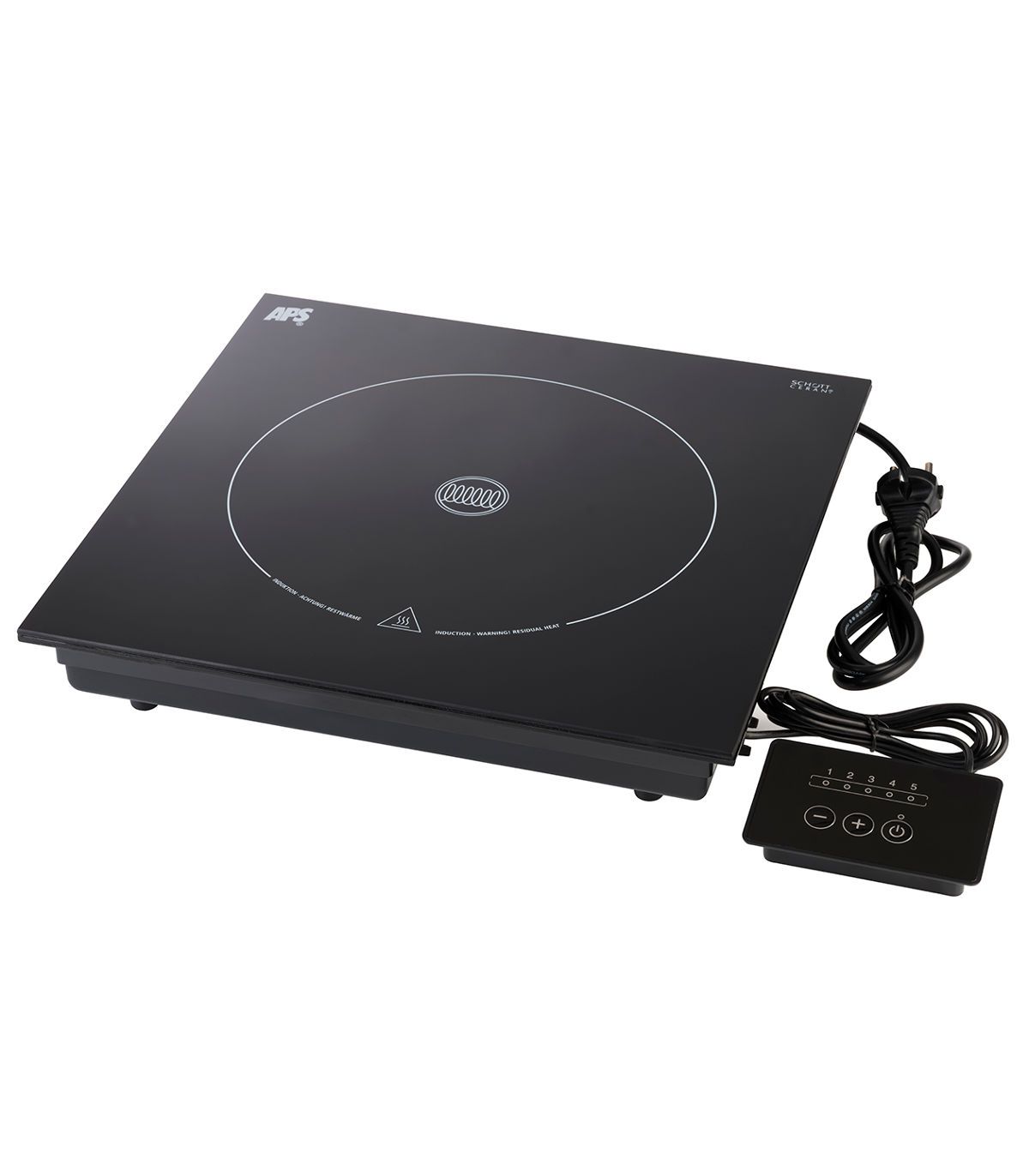getgastro Induction Hob for Chafing Dish with Regulator Diameter 24 cm 900 W Sun 