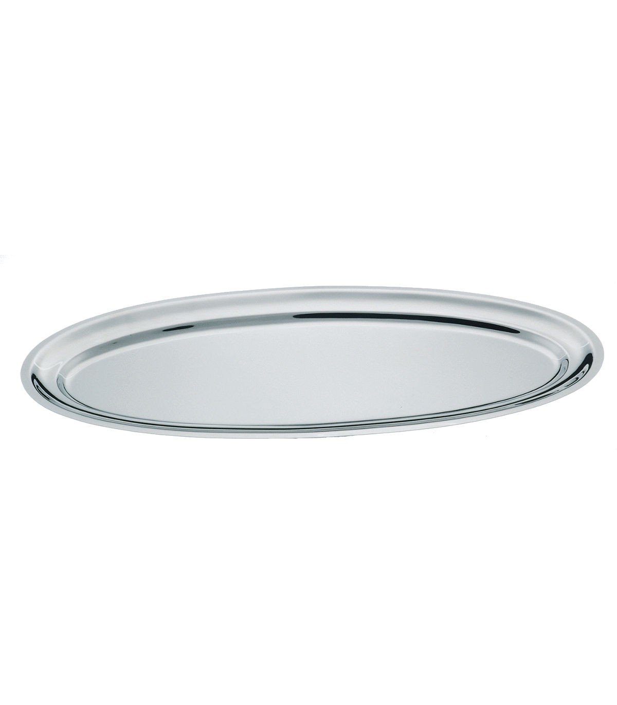 New Stainless Steel Oval Extra Small Platter Nuvo Accents Stainless Steel 