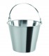 Bucket 10 L stainless steel