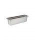 GN container 2/4 H 15 cm stainless steel