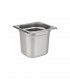 GN container 1/6 H 15 cm stainless steel