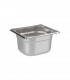 GN container 1/6 H 10 cm stainless steel