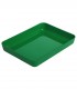 Green counter container 28 x 21 cm H 4 cm