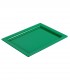 Green ABS counter tray 28 x 21cm small border