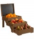 Buffet box Sewing Basket, dark oak
