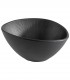 black melamine bowl Nero 19 x 16.5 cm