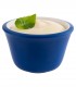 6 melamine dip bowls 0.04 l blue and white