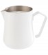 Stainless steel milk jug 0.35 L, white coated