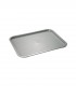 Grey self service and snack tray 45 x 35,5 cm