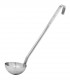 One piece stainless-steel ladle Ø 16 cm