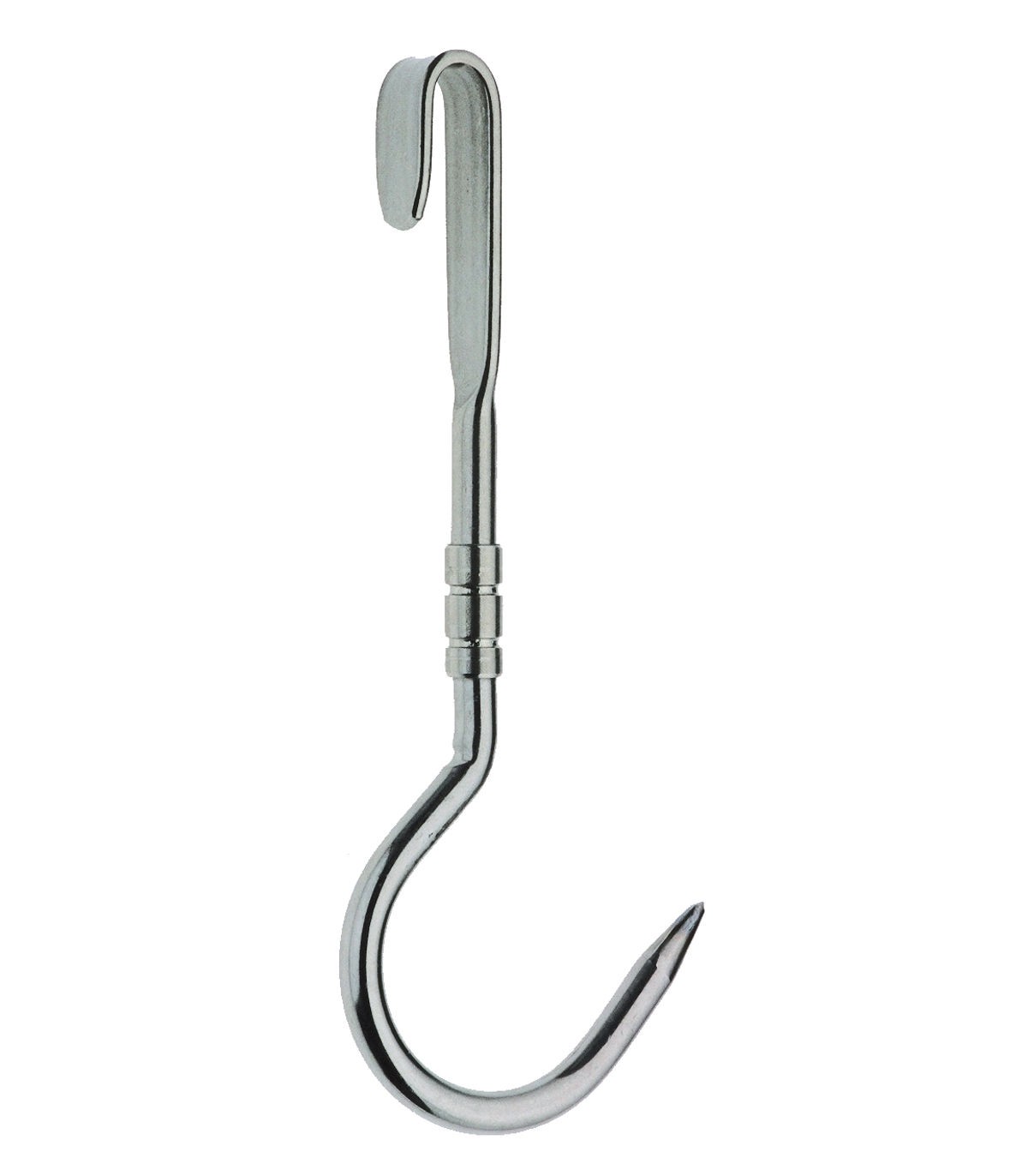 Sliving and rotating stainless steel meat hook