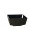 Black square bowl 1,5 L