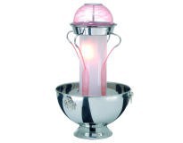 Lightened cocktail fountain