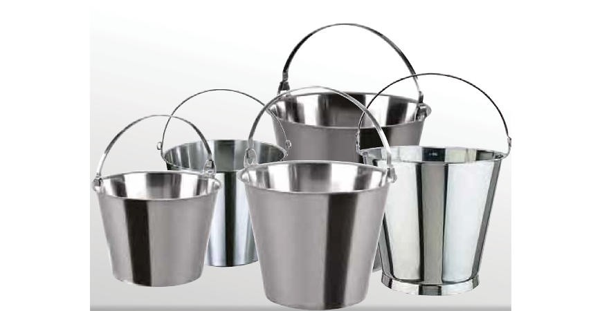 How to clean a stainless-steel bucket